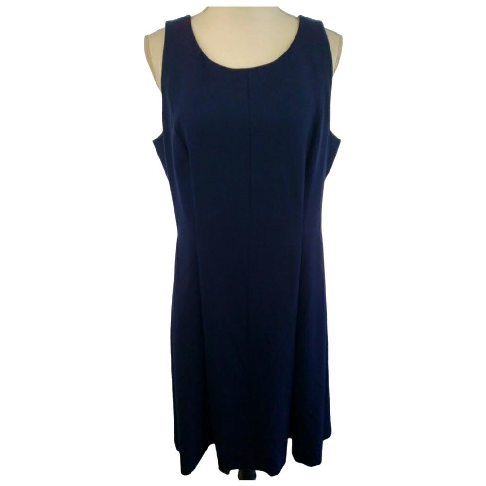 Loft NWT Shift Dress Size 14 in Navy Retail $89.50 Nautical